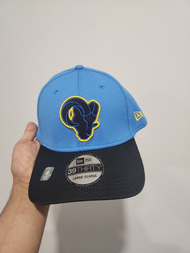 Los Angeles LA Rams Mütze Cap Elements Large/XL weiß 39Thirty New Era