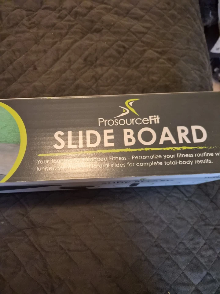 ProsourceFit Slide Board With Carry Bag, Exercise Guide And Bootees Inc Postage - Image 2 of 4
