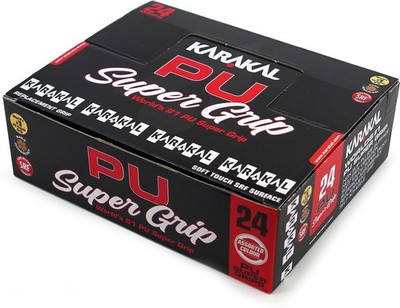 Karakal Super PU Grip mixed 24er Karton Basisgriffband Tennis Squash Badminton