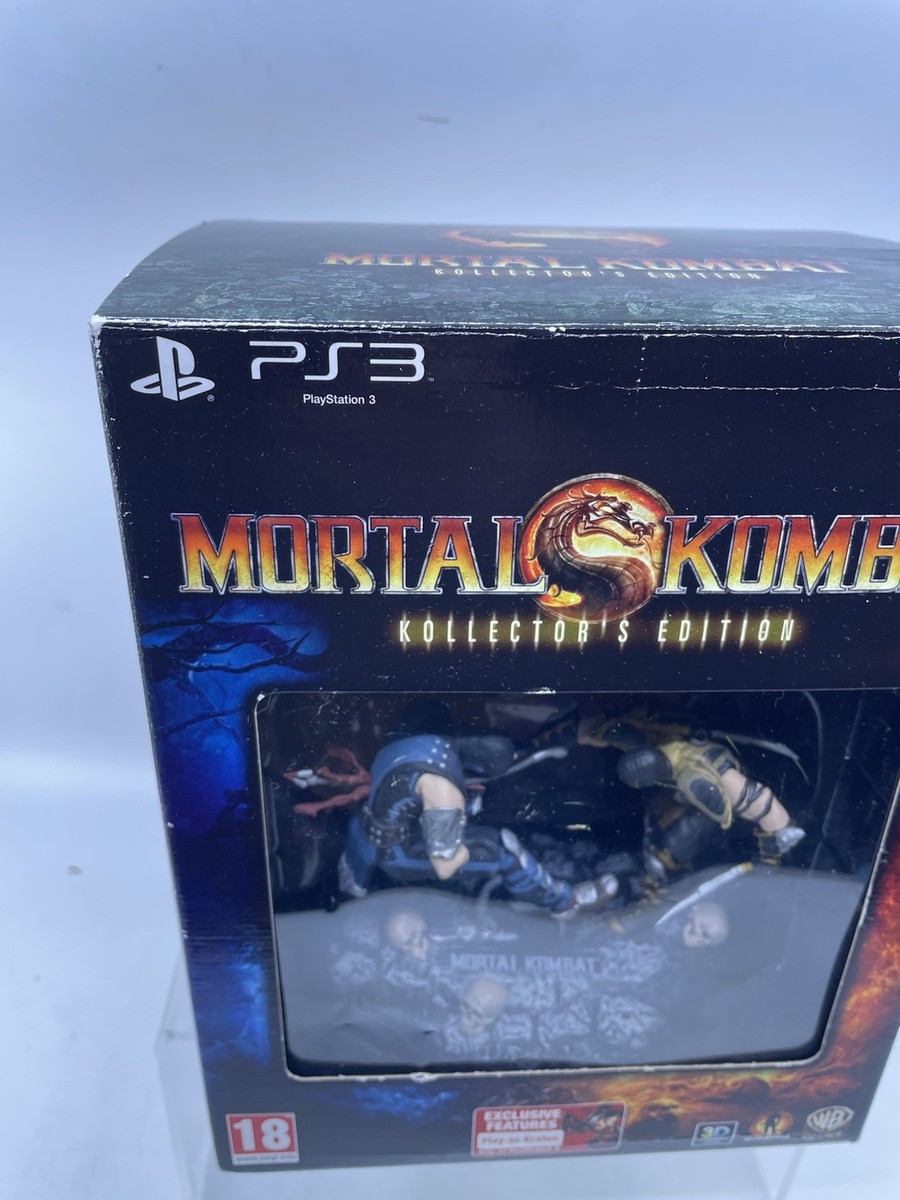 PS3用ソフト　モータルコンバットコレクターズエディション Mortal Kombat Collectors Edition Ps3 Opened ( Missing Game