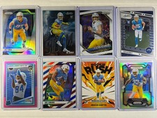 LA Chargers 8 Card Lot Rookie Prizm Optic Herbert Bosa Allen Hampton Harris🔥
