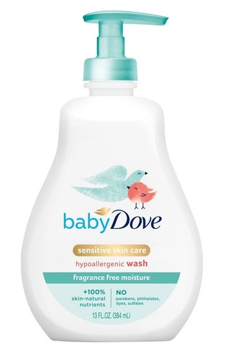 Baby Dove Tip to Toe Baby Wash Shampoo Baby's Sensitive Skin Hypoallergenic 6 PK - Picture 2 of 2
