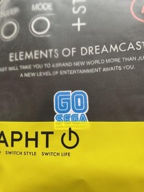 Sega Dreamcast 60th Anniversary Limited Edition XL Console Used