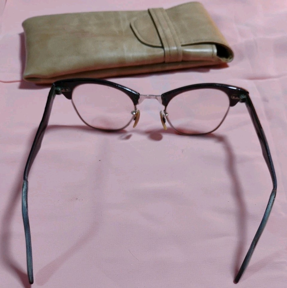 Vintage Cat Eye Eyeglasses 1950s Frames Only - image 7