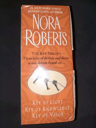 THE KEY TRILOGY Nora Roberts 3 Book Box Set (Light/ Knowledge /Valor) - Picture 3 of 6