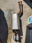 99-02 Mercedes W210 E55 AMG Rear Exhaust Muffler Tips Assembly 2104902401 OEM
