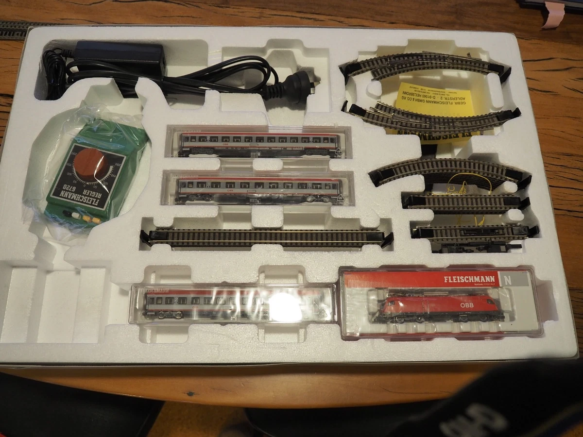 Fleischmann N 比例模型铁路火车轨道| eBay