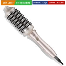 2.0 Thermal Brush Curling Brush - STYLUX 1.7" Blowout Volumizer with Flexi-Fi...