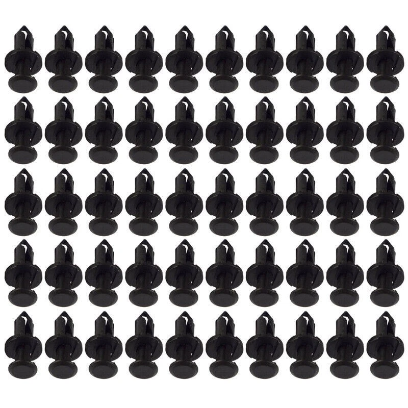 Retenedor de remaches de panel de carrocería con clip para guardabarros 100 unidades para Can Am Maverick Outlander 1000R Foto 4 de 4