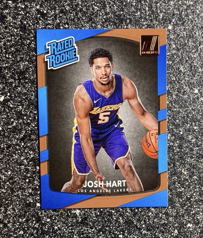 Josh Hart Rookie 2017-18 Donruss Rated Rookie #171🏀Knicks🏀NBA Finals🏀