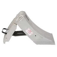 Zico Sac-44-E Wheel Chock, 12 In H, Aluminum
