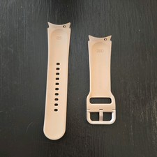 Original Samsung 20mm Pink Silicone Sport Band S/M For Galaxy Watch 4 5 6