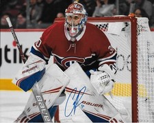 Signed Cayden Primeau Montreal Canadiens Autographed 8x10 Photo #1 Original
