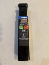 Reese Towpower 2" to 1-1/4" Receiver Adapter 7052533 7" Extension 