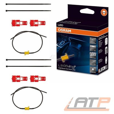 OSRAM 2x CANBUS ADAPTER FÜR OSRAM W5W LED ERROR CANCLER LEDCCU01 12V 5W 