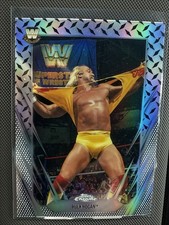 Bayley Topps Chrome WWE Diamond Plate Refractor #19