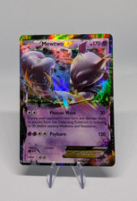 Pokemon Card Mewtwo EX 61/162 BREAKthrough Ultra Rare Holo XY