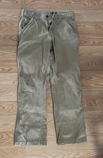 Carhartt Relaxed Fit Rugged Flex Canvas Work Pants Khaki Mens 30x30