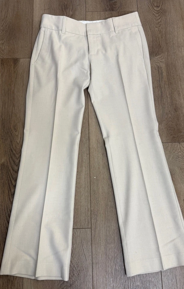 Pantalón Billy Blues clásico marfil para mujer, talla 8 Foto 3 de 4