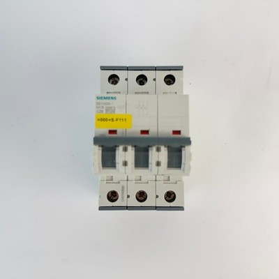 1x Siemens 5SY4325-7 3 Pole MCB C25 25A Circuit Breaker 10kA 400V AC