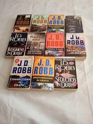 11 J. D. Robb Paperback Novels For One Low Price/ Betrayal In Death, Judgment...