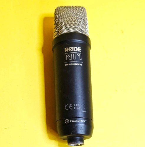 ⚡UNTESTED⚡BLACK RODE NT1 5TH GENERATION DUAL CONNECT STUDIO CONDENSER MICROPHONE