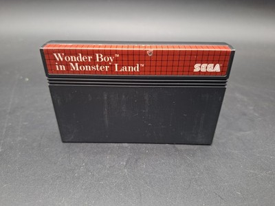 Wonder Boy in Monster Land Sega Master System Modul Cartridge