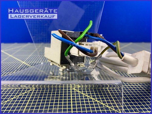 Netzstecker + Entstörfilter Waschmaschine - Exquisit WA6010A+