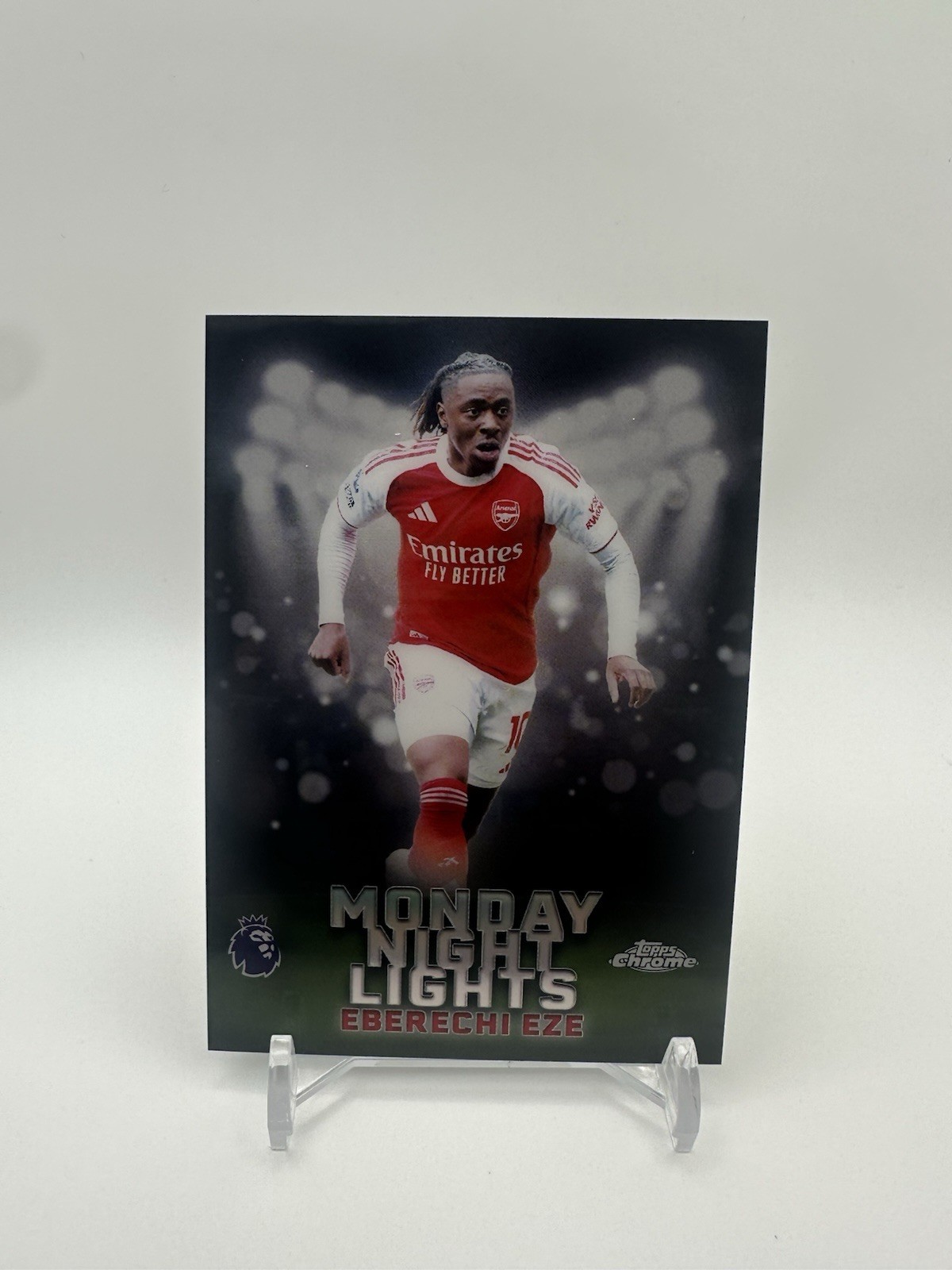 Eberechi Eze #MNL-6 (Soccer Cards 2026 Topps Chrome Premier League Monday Night Lights) — is it worth grading?