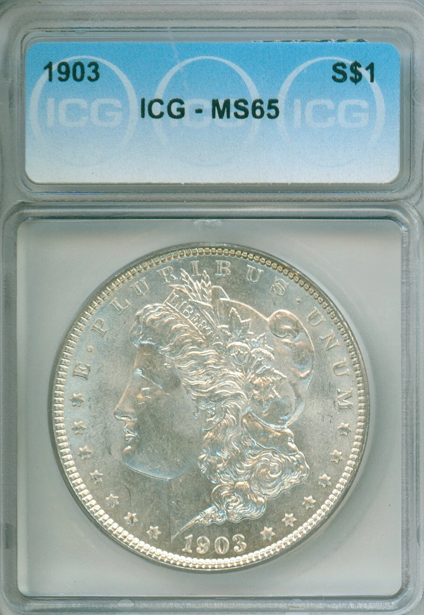 1903 Year Grade MS 65 Morgan Dollars (1878-1921) for sale | eBay