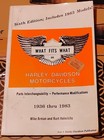 What Fits What on Harley Davidson Motorcycles
