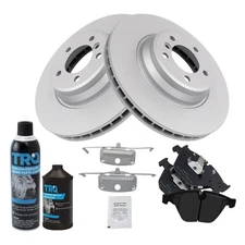TRQ BKA20654 Disc Brake Kit For BMW X1 2013-2015 Front 34112283865