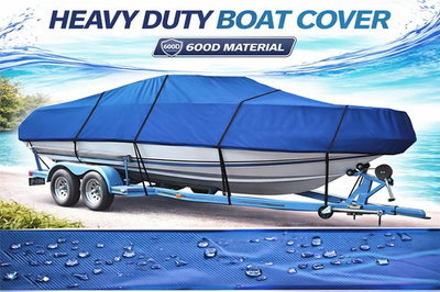 #ad #ad BLUE BOAT COVER FOR REINELL BEACHCRAFT RV 170 ALL YEARS $175.92
