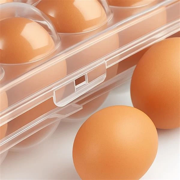 Eierbox 2er Set Transportbox Eier Eierdose Aufbewahrungsbox Kühlschrank Box - Bild 3 von 4