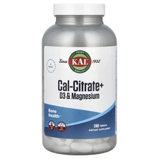 Cal-Citrate+, D3 & Magnesium, 240 Tablets