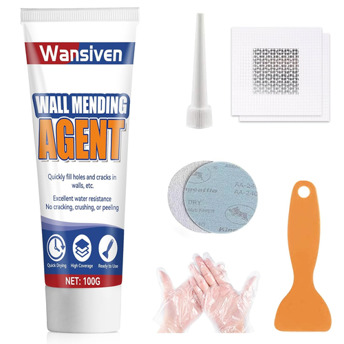 Scratch Doctor - Kit Riparazione Pelle: Colla E Filler Per Divani, Auto E Mobili (avorio, 10 Ml)