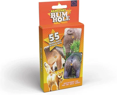 BRANDED Bubblegum Stuff - Name That Bumhole: Family Animal Trivia Game for Ages 8+ NEW