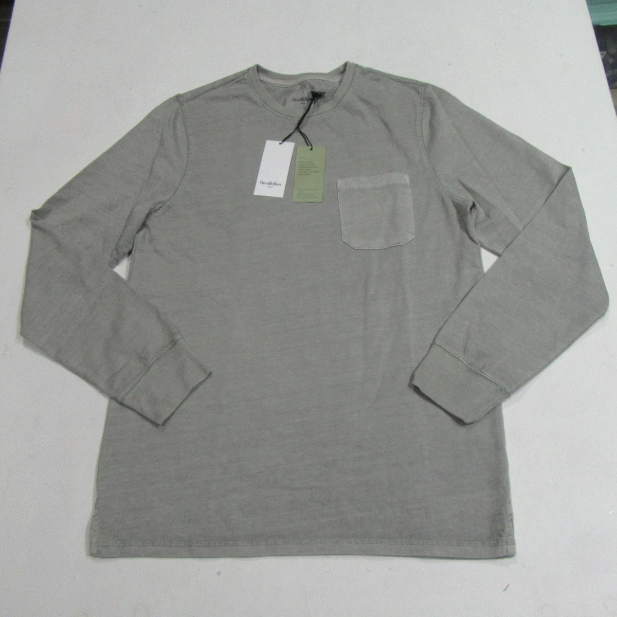 T-shirt Homme Goodfellow & Co Gris Charbon - Taille S, Coton Doux