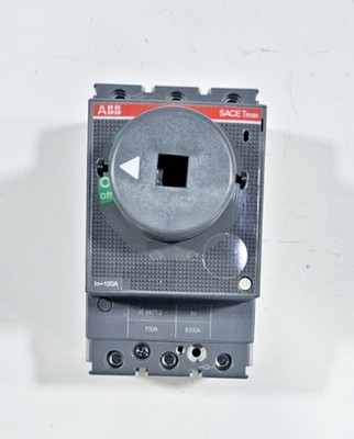 ABB SACE Tmax XT1H 125 Circuit Breaker 100A 3 Pole 65kA 690V New   Open box @02