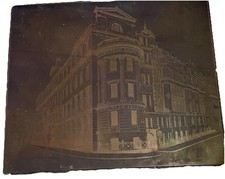 Vintage Copper Printing Plate London Charing Cross Hospital 7” x 8.5” 3 lbs 