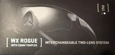 Wiley X Rogue 2851 Black matte frame wihe clear/smoke lenses
