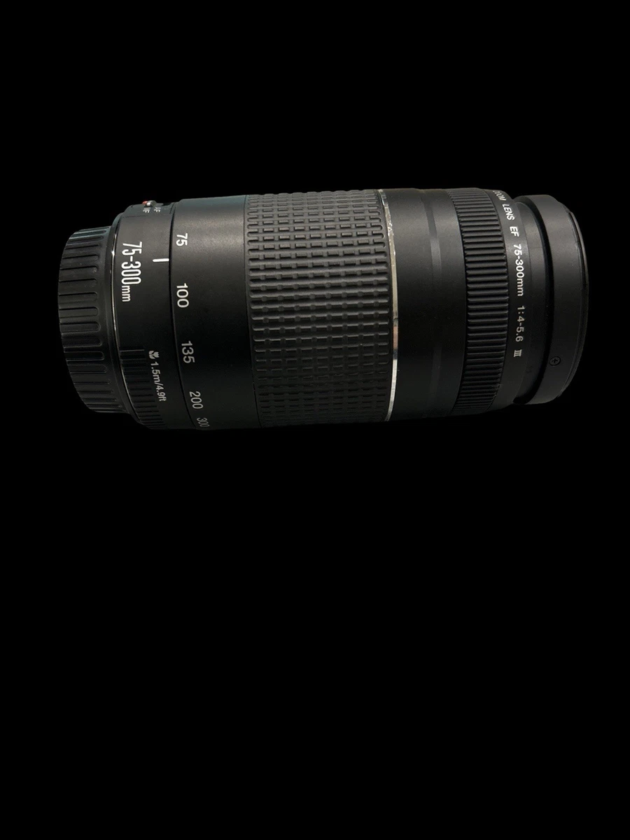 Canon EF 75-300mm Image Stabilization Camera Lenses for sale - eBay
