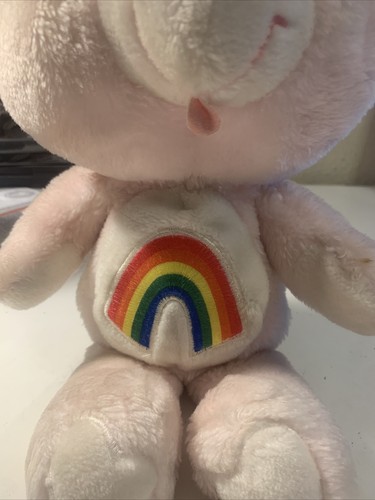 Vintage Care Bears Cheer Bear 13" Pink Rainbow Plush Stuffed Kenner 1983 - Picture 3 of 6