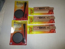 Lot of 5 Quaker Boy Turkey Calls 3 THE BOX and 2 Magic Touch Slate Call Packaged