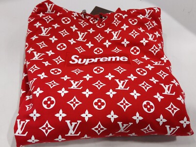 Supreme Louis Vuitton Box Logo Hoodie - Authentic - Original Supreme Louis Vuitton Box Logo Hoodie - Authentic - Original