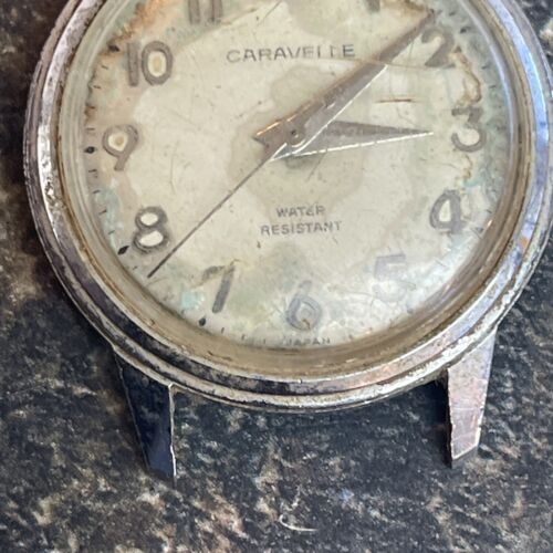 Caravelle Watch M8 Vintage Watch Silver Toned Men's Retro Classic - Picture 2 of 8