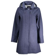 K-way Blue Polyester Jackets & Coat