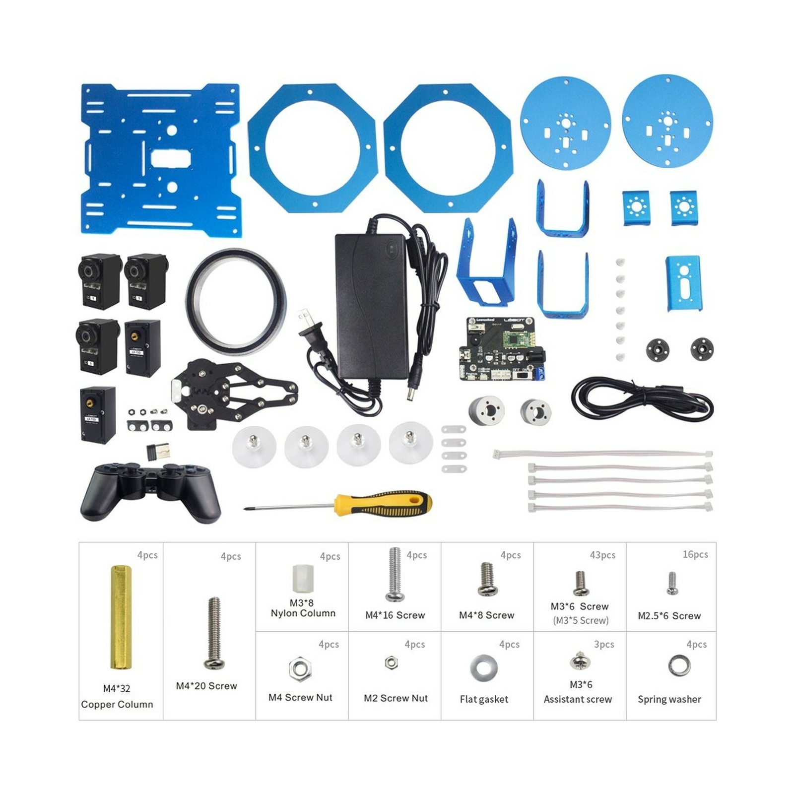 lewansoul xarm 6dof full metal programmable robotic arm