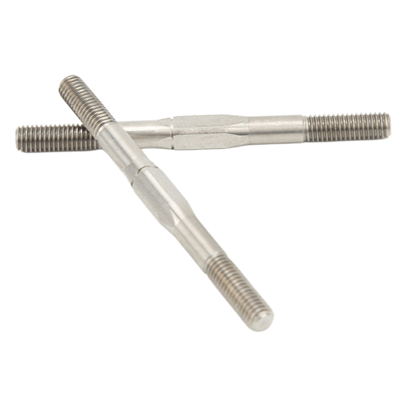 2PCs RV Turnbuckle Tie Rod High Strength Steel M5 65mm Heavy Duty Anti