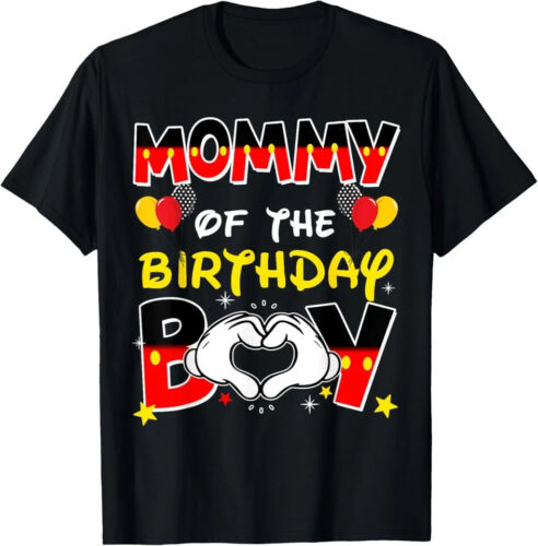 Dad And Mom Mommy Of The Birthday Boy Family Party Decor T-Shirt